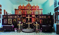 Иконостас церкви в честь Казанской иконы Божией Матери в Самаре. Фотография. 10-е гг. XXI в.