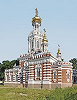 Церковь Воскресения Христова на Смоленском кладбище в С.-Петербурге. 1901–1904 гг. Архит. В. А. Демяновский. Фотография. 2019 г. Фото: Ф. А. Зверев