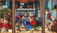 Св. родня (Алтарь Торгау). Худож. Лукас Кранах Старший. 1509 г. (Штеделевский музей, Франкфурт-на-Майне) Фото: staedel.de