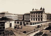 Духовная семинария митр. Вениамина (Костаки) в Яссах. Фотография. 1935 г.