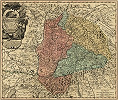 Карта Трансильвании И. Б. Гоммана. Между 1701 и 1720 гг.