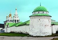 Монастырь в честь Преображения Господня в Рязани. Фотография. 2020 г. Фото: В. Е. Сусленков