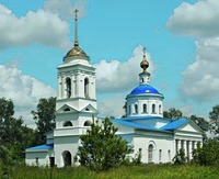 Церковь в честь Казанской иконы Божией Матери в с. Б. Самарино. 1830–1835 гг. Фотография. 2019 г. Фото: skopin-eparhia.ru