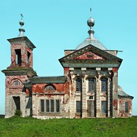 Успенская ц. в с. Ермолове. 1795 г. Фотография. 2014 г. Фото: А. Н. Яковлев