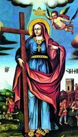 Мц. Рипсимия. Икона. Сер. XVIII в. Иконописец О. Н. Овнатьян (ц. мц. Рипсимии в Эчмиадзине)