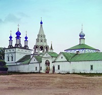 Преображенский монастырь. Фотография. С. М. Прокудина-Горского. 1912 г. (Б-ка Конгресса США)