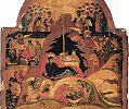Рождество Христово. Фрагмент иконы. Кон. XI — нач. XII в. (мон-рь вмц. Екатерины на Синае)