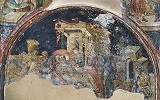 Рождество св. Иоанна Предтечи. Роспись ц. Апостолов в Фессалонике. 1328–1334 гг. Фото Е. А. Виноградовой