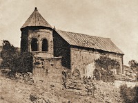 Кафоликон мон-ря Тири. XVII в. Фотография из альбома «Материалы по истории Кавказа». М., 1894. Вып. 6. С. 175.