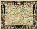 Карта Священной Римской империи германских наций в нач. XVIII в. 1770 г. Копия карты Николя де Фера 1705 г. 