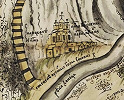 Петропавловская церковь. Фрагмент рисунка архим. Иоиля. 1679 г. (РГАДА. Ф. 210. Оп. 12. Д. 886. Л. 87–88)