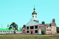 Монастырь во имя Св. Троицы в с. Троицком. Фотография. 10-е гг. XXI в.