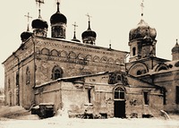 Храм в честь Нерукотворного образа Спасителя. Между 1691 и 1696 гг. Фотография. 20-е гг. XX в.