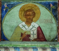 Ап. Силуан. Роспись ц. вмч. Димитрия Солунского в Ярославле. 1686 г. Фото: А. С. Зверев