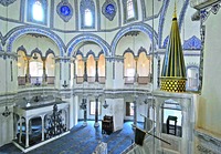 Интерьер храма Сергия и Вакха. Фотография. 2006 г. Фото: Dosseman/Wikipedia