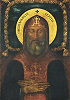 Прп. Сергий Валаамский. Икона. 1808–1810 гг. Иконописец А. Козмин (Нововалаамский мон-рь, Финляндия)