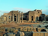 Церковь мучеников Сергия, Вакха и Леонтия в Босре. Ок. 513 г. Фотография. 2011 г. Фото: Varun Shiv Kapur / Flickr