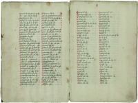 Фрагмент указателя (буквы Д–Е) к 3-й редакции Азбуковника. 50-е гг. XVII в. Почерк архим. Сергия (Шелонина) (РНБ. Солов. № 18/18. Л. 5 об.— 6)