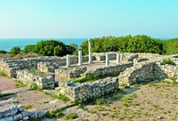 «Базилика в базилике» в Херсонесе. VI в., X в. Фотография. 2020 г. Фото: В. Е. Сусленков