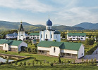 Свалявский Кирилло-Мефодиевский монастырь.  Фотография. 10-е гг. XXI в.