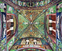 Крестовый свод и пространство пресбитерия. Фото: В. Е. Сусленков