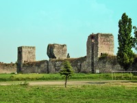 Вид на Смедеревскую крепость. Нач. XV в. Фотография 2006 г. Фото: Mazbln / Wikimedia Commons