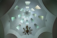 Вид на внутреннюю часть шатра Серафимо-Знаменской церкви. Фотография. 2012 г. Фото: А. В. Слезкин