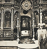 Иконостас ц. свт. Николая Чудотворца. Фотография. Кон. XIX — нач. ХХ в. (архив Святогорской лавры)