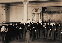 Хор Серафимова Дивеевского мон-ря. Фотография. 1908 г.