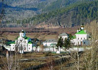 Селенгинский во имя Св. Троицы мужской монастырь. Фотография. 2020 г.