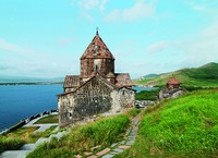 Монастырь Севанаванк. Фотография. 2019 г. Фото: В. Е. Сусленков