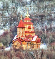 Свято-Андреевский морской кафедральный собор в Североморске. 2003–2018 гг. Фотография. 10-е гг. XXI в.