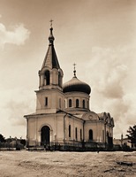 Кафедральный собор во имя апостолов Петра и Павла в Симферополе. 1866–1870 гг. Проект архит. К. Е. Лазарев. Фотография. 20-е гг. XX в.