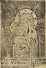 Холмская икона Божией Матери. Гравюра. XVII в. (ГЭ) Фото: © Государственный Эрмитаж, Санкт-Петербург