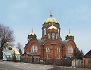 Церковь Казанской иконы Божией Матери на Лысой горе в Харькове. 1904–1912 гг. Архитекторы В. Х. Немкин, В. Н. Покровский. Фотография. 2019 г. Фото: Н. А. Мерзлютина
