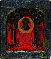 Собор арх. Михаила. Икона. 2-я четв. XVII в. (собрание К. В. Воронина)