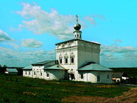 Собор в честь Св. Троицы (Вознесения Господня). 1698–1704 гг. Фотография. 2018 г. Фото: solikamsk.cerkov.ru