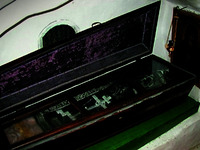 Мощи прп. Сисоя Схимника в Дальних пещерах Киево-Печерской лавры. Фотография: wilstar.orthodox.ru