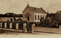 Лютеранская кирха во имя Иисуса Христа в Смоленске. 1857–1859 гг. Фототипия. Кон. XIX в.
