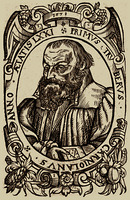 Примож Трубар. Гравюра Я. Ледерлейна. 1578 г.