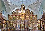Иконостас собора в честь Рождества Христова. Фотография. 2018 г. Фото: вятская-епархия.рф
