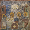Сретение Господне. Роспись Преображенского собора Мирожского мон-ря. Ок. 1140 г. Фото: А. С. Зверев