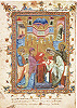 Сретение Господне. Миниатюра из Чашоца  царя Гетума II. 1286 г. (Матен. 979. Л. 58)