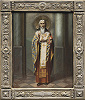 Свт. Спиридон Тримифунтский. Икона. Ок. 1894 г. (собрание В. М. Федотова)