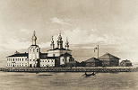 Спасо-Каменный Преображенский монастырь. Литография. 1886 г.