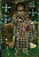 Имп. Александр. Мозаика сев. галереи хор. 912–913 гг. Фото: В. Е. Сусленков
