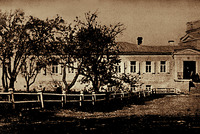 Здания Иоанно-Мариинского монастыря. Фотография. Нач. XX в.