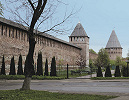 Вид на Смоленскую крепость. 1595–1602 гг. Зодчий Федор Коня. Фотография. 2021 г. Фото: В. Е. Сусленков