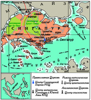 Сингапур. Карта