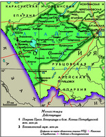 Славгородская и Каменская епархия. Карта